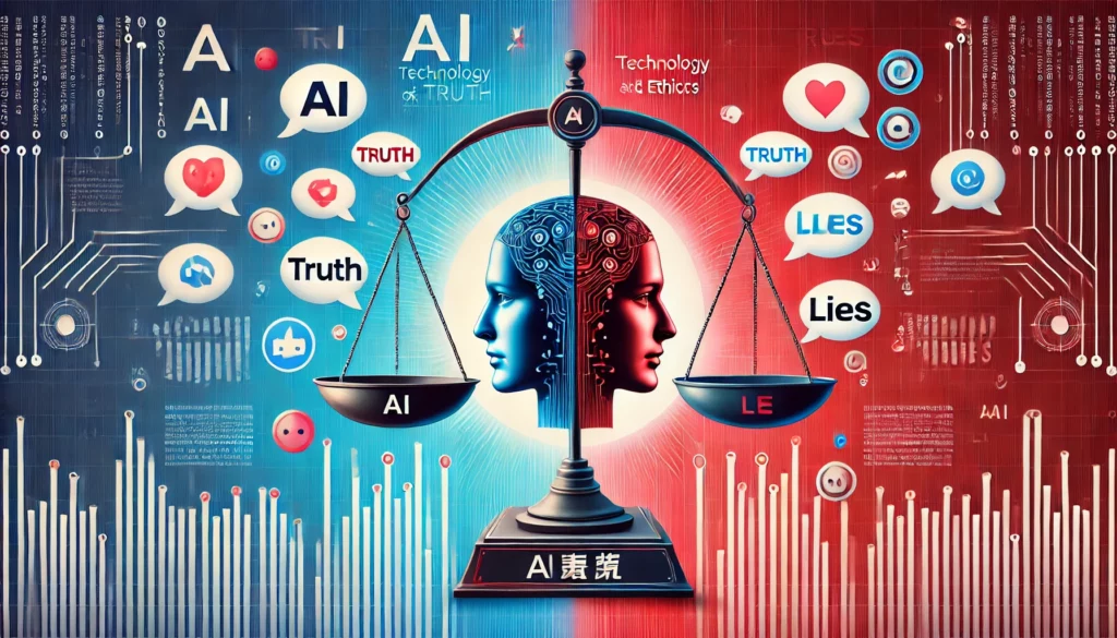 AIと嘘。知る人ぞ知る、真実と虚偽の境界線を探る最新研究と対策法を解説。