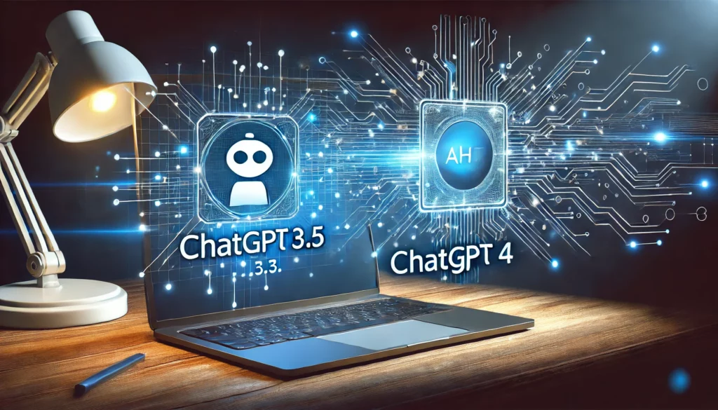 ChatGPT 3.5と4の違い。進化したAIの実力を徹底比較します！